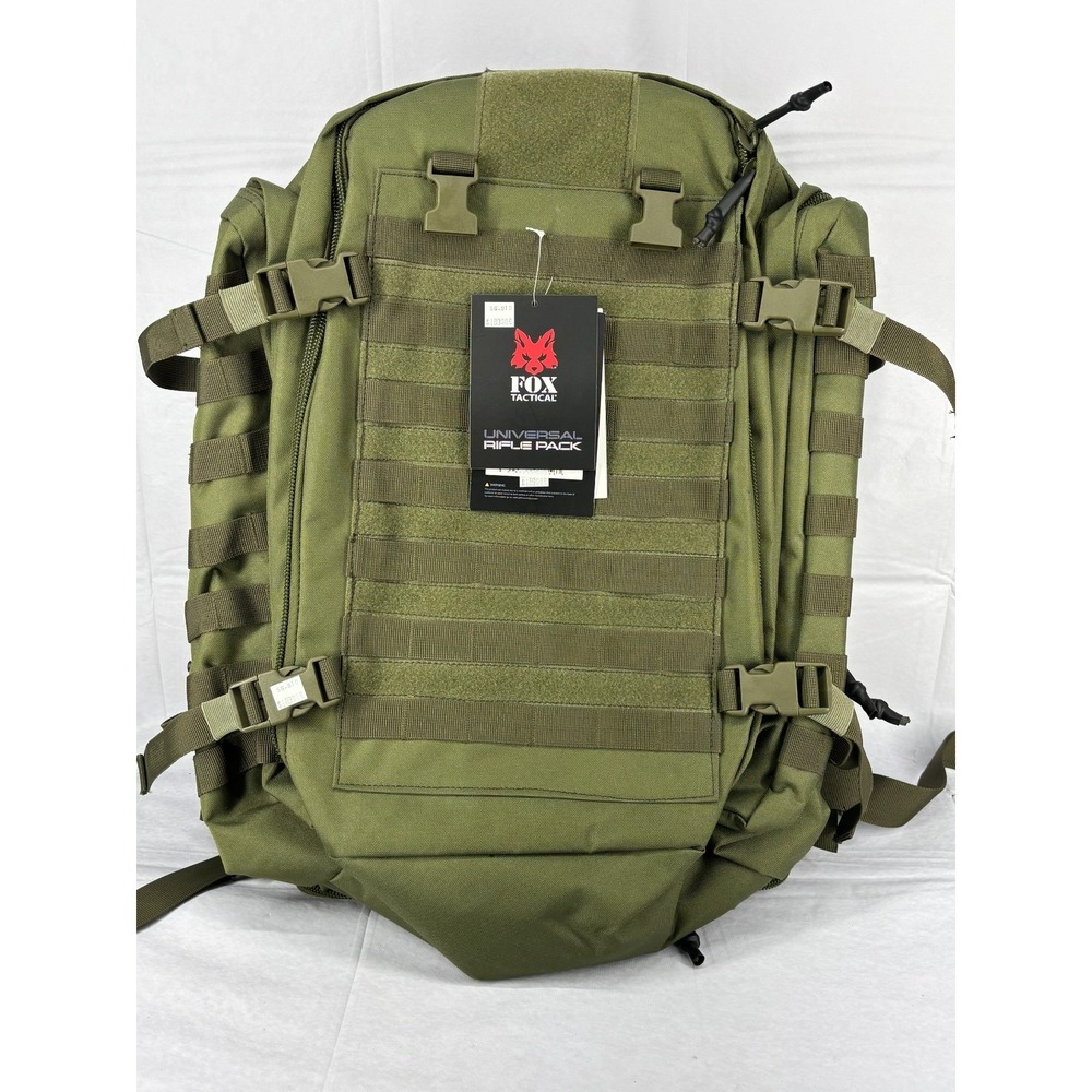 Fox Tactical Universal Rifle Back Pack Olive Drab Padded Hunting Bag 56-910 NWT
